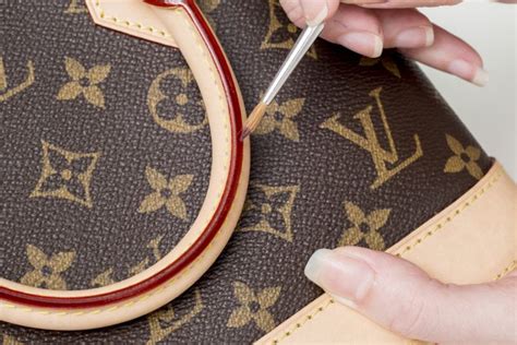 how to restore louis vuitton canvas|luxury canvas handbag repair.